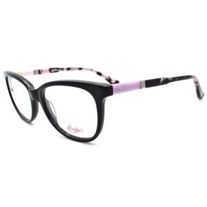 Candie's CA0508 001 Women's Eyeglasses Frames Cat Eye 51-16-135 Black